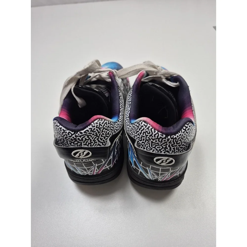 Heelys Voyager X Vapor95 Shoes Mens Size 10 Multicolor Graphic Wheels HES10